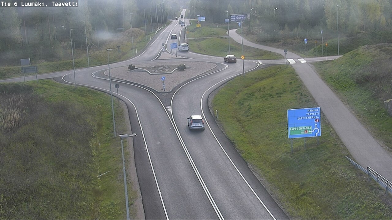 Kelikamerat Kuva Tie 6 Luumäki, Taavetti, Luumäki, Etelä-Karjala
