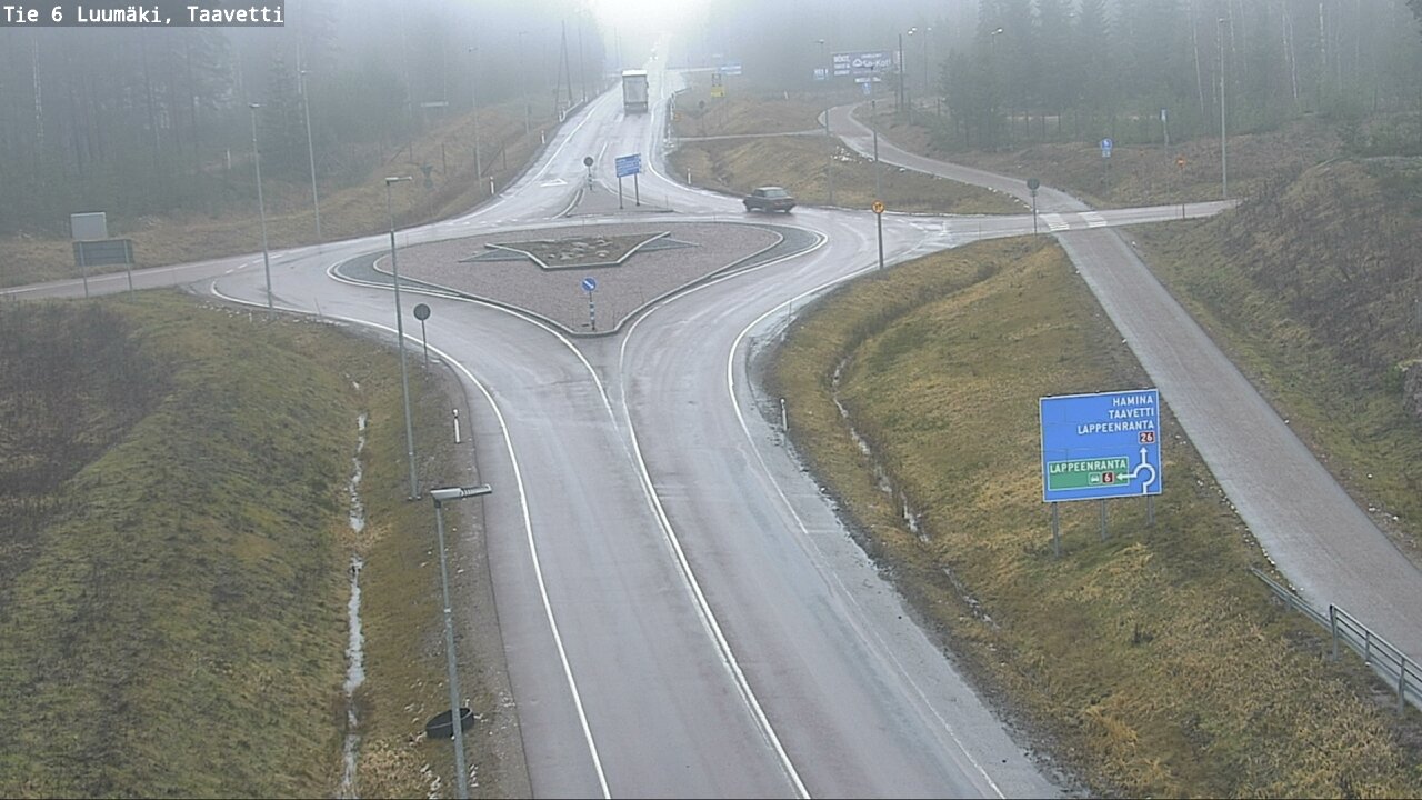 Weather Camera Image Road 6 Luumäki, Taavetti, Luumäki, Etelä-Karjala