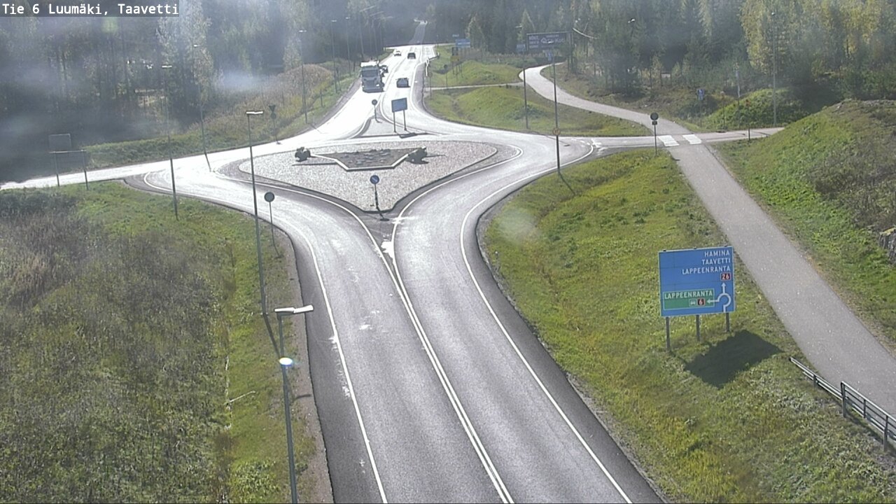 Weather Camera Image Road 6 Luumäki, Taavetti, Luumäki, Etelä-Karjala
