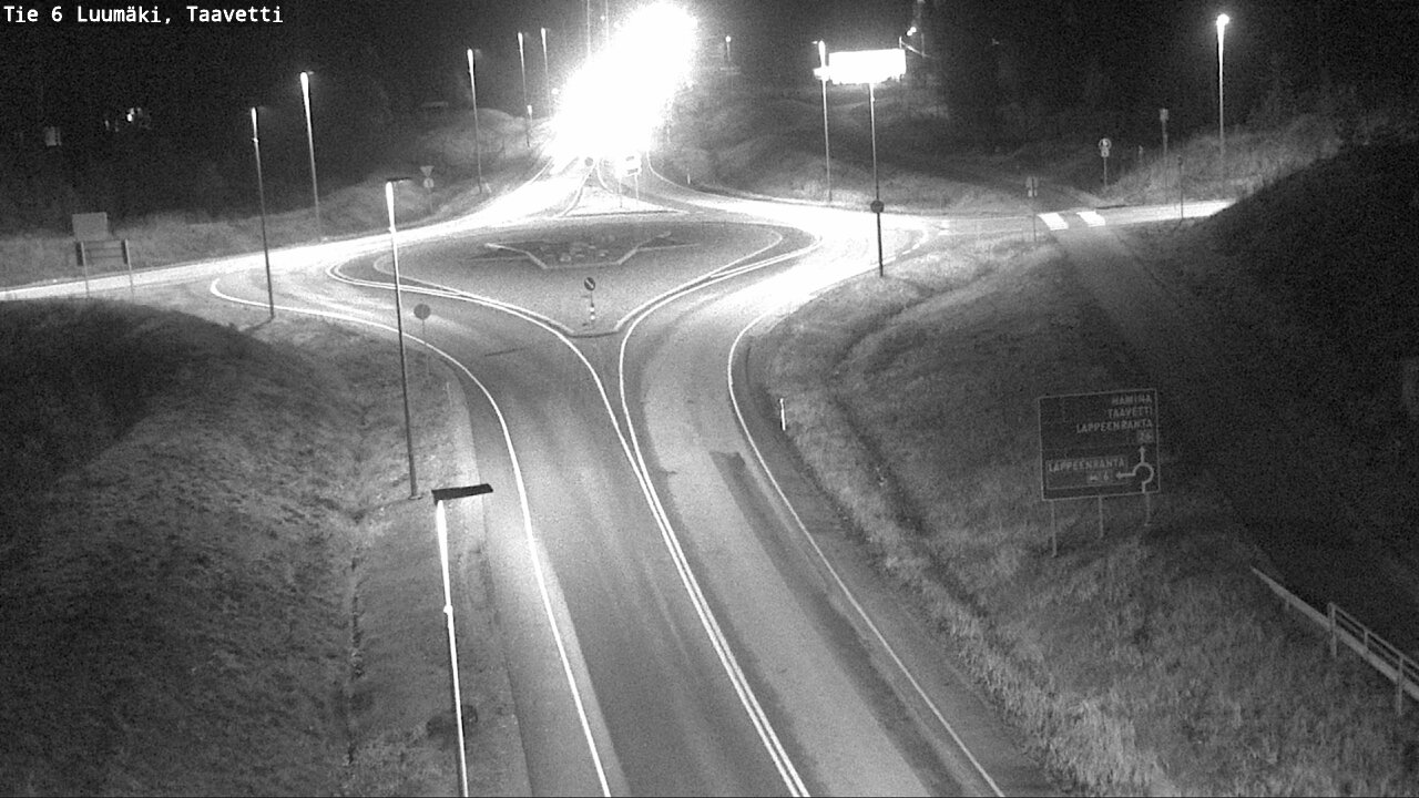 Weather Camera Image Road 6 Luumäki, Taavetti, Luumäki, Etelä-Karjala