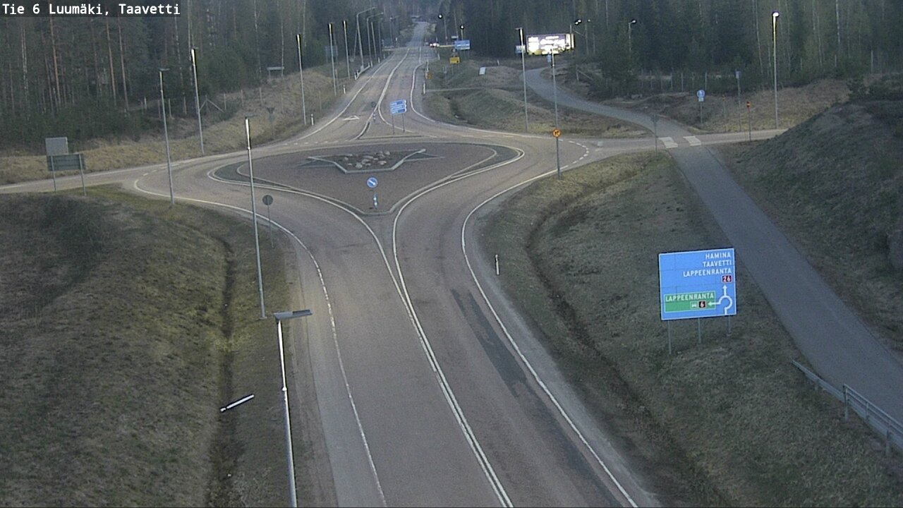 Kelikamerat Kuva Tie 6 Luumäki, Taavetti, Luumäki, Etelä-Karjala