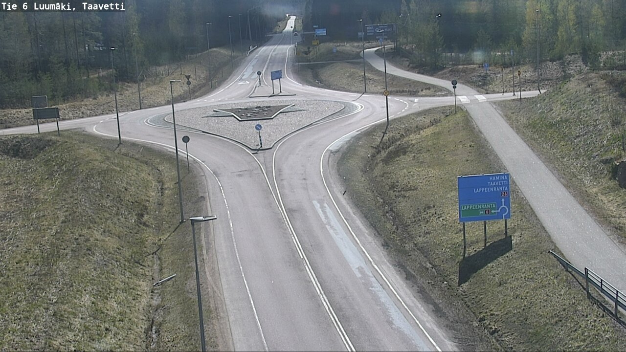 Kelikamerat Kuva Tie 6 Luumäki, Taavetti, Luumäki, Etelä-Karjala