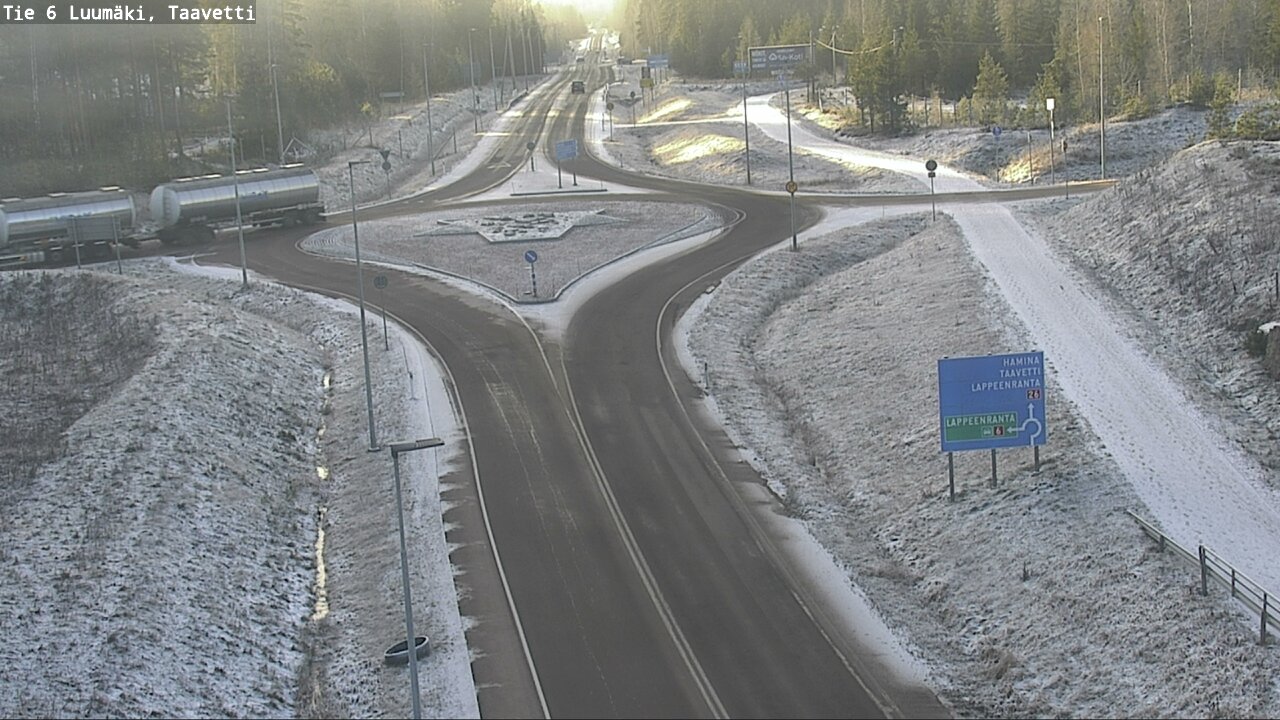 Kelikamerat Kuva Tie 6 Luumäki, Taavetti, Luumäki, Etelä-Karjala