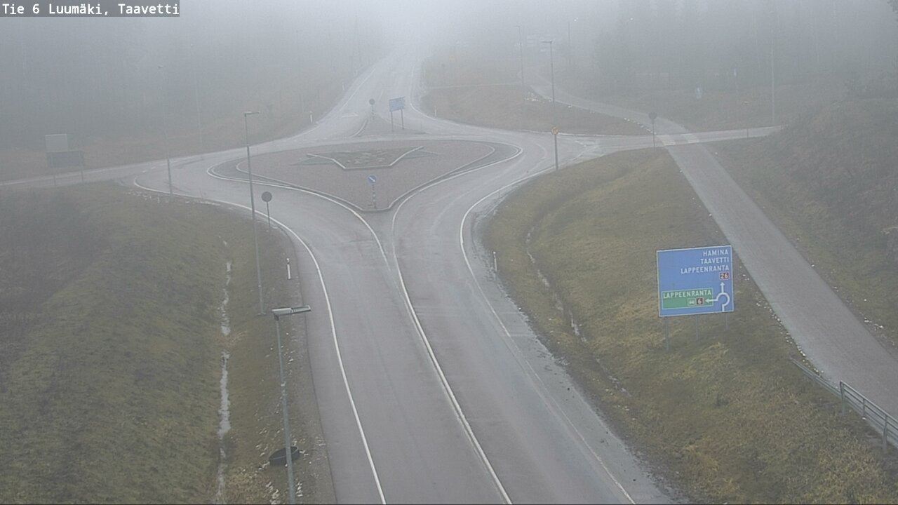 Weather Camera Image Road 6 Luumäki, Taavetti, Luumäki, Etelä-Karjala