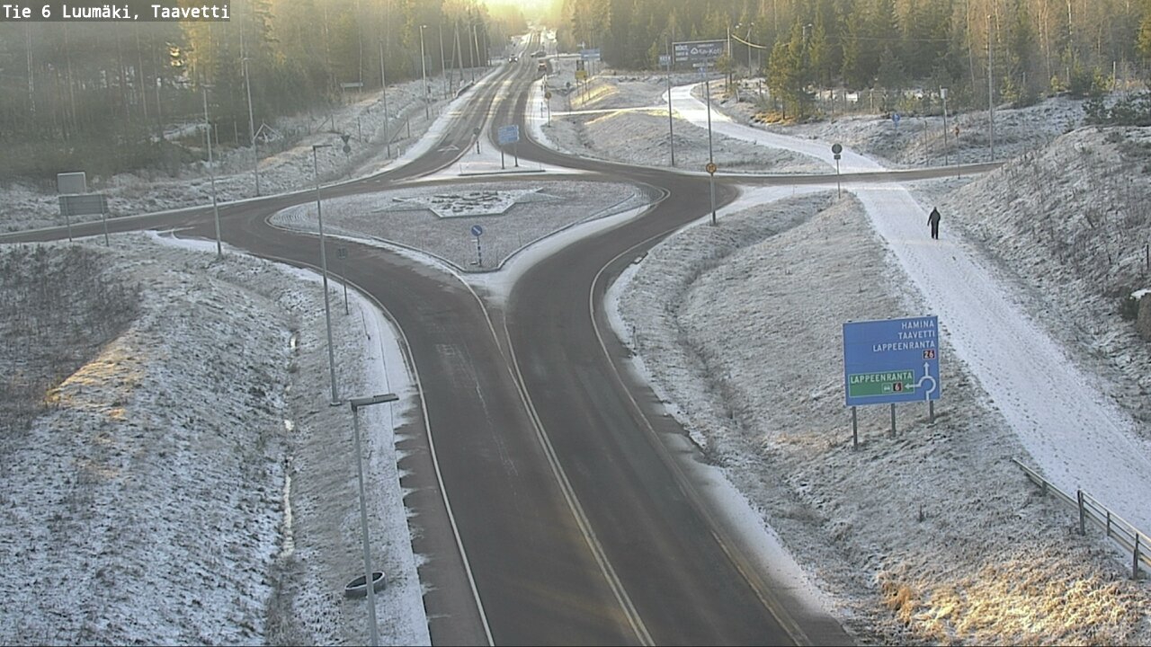 Kelikamerat Kuva Tie 6 Luumäki, Taavetti, Luumäki, Etelä-Karjala