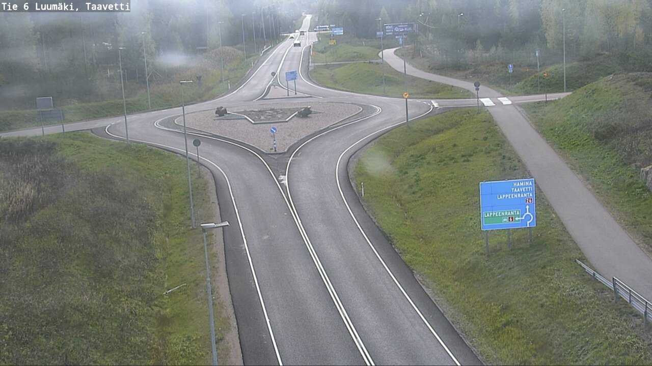 Weather Camera Image Road 6 Luumäki, Taavetti, Luumäki, Etelä-Karjala