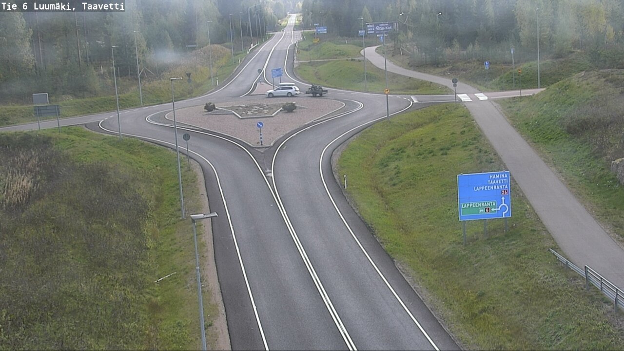 Kelikamerat Kuva Tie 6 Luumäki, Taavetti, Luumäki, Etelä-Karjala