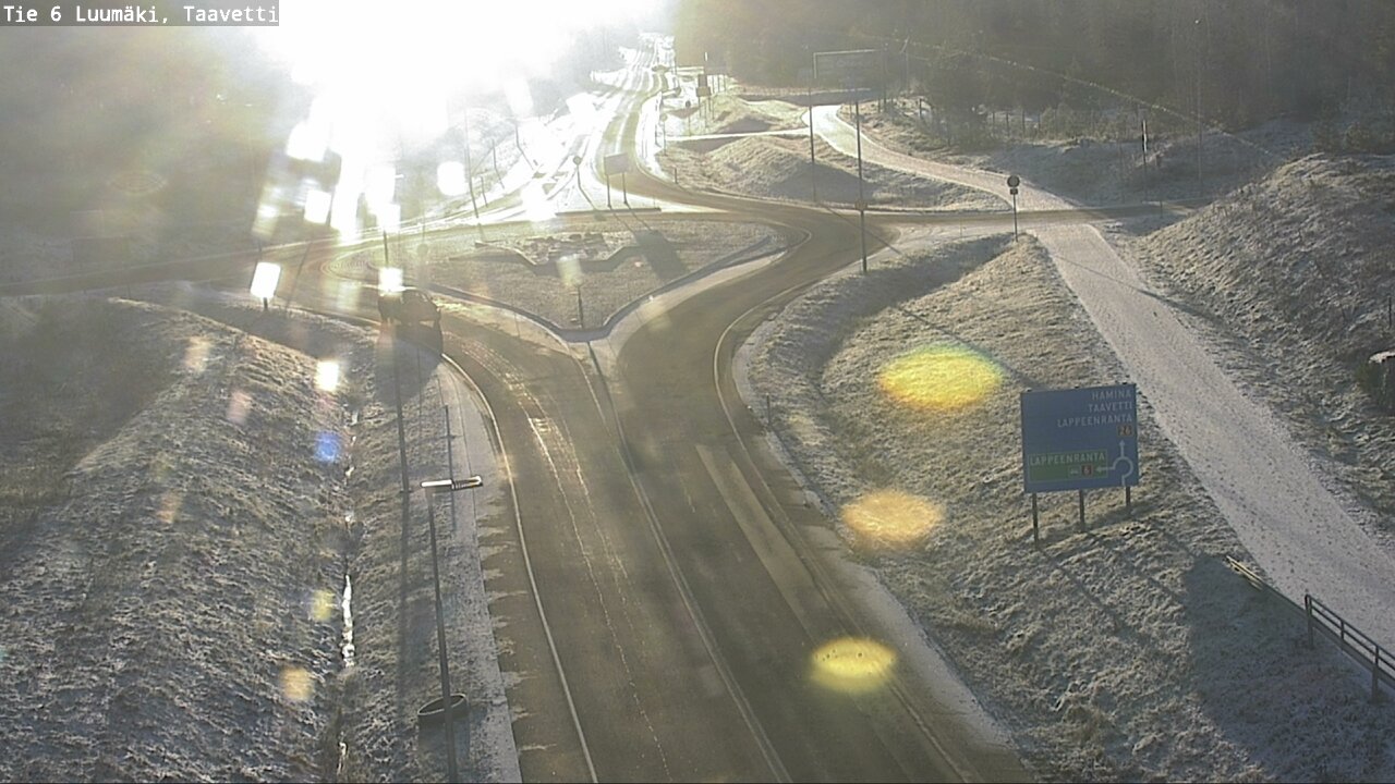 Kelikamerat Kuva Tie 6 Luumäki, Taavetti, Luumäki, Etelä-Karjala