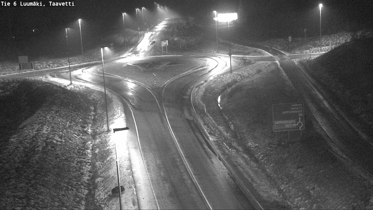 Weather Camera Image Road 6 Luumäki, Taavetti, Luumäki, Etelä-Karjala