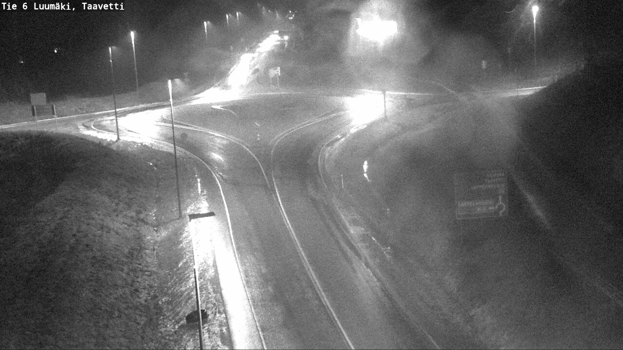 Weather Camera Image Road 6 Luumäki, Taavetti, Luumäki, Etelä-Karjala