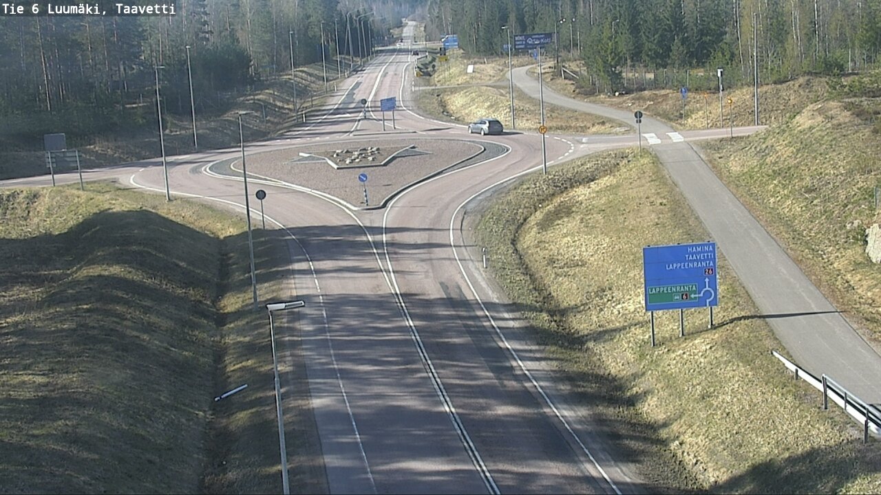 Kelikamerat Kuva Tie 6 Luumäki, Taavetti, Luumäki, Etelä-Karjala