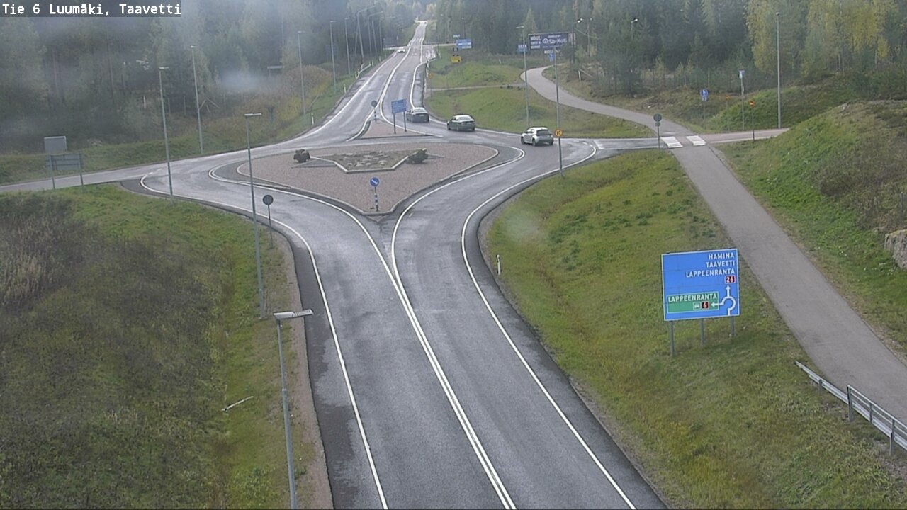 Weather Camera Image Road 6 Luumäki, Taavetti, Luumäki, Etelä-Karjala