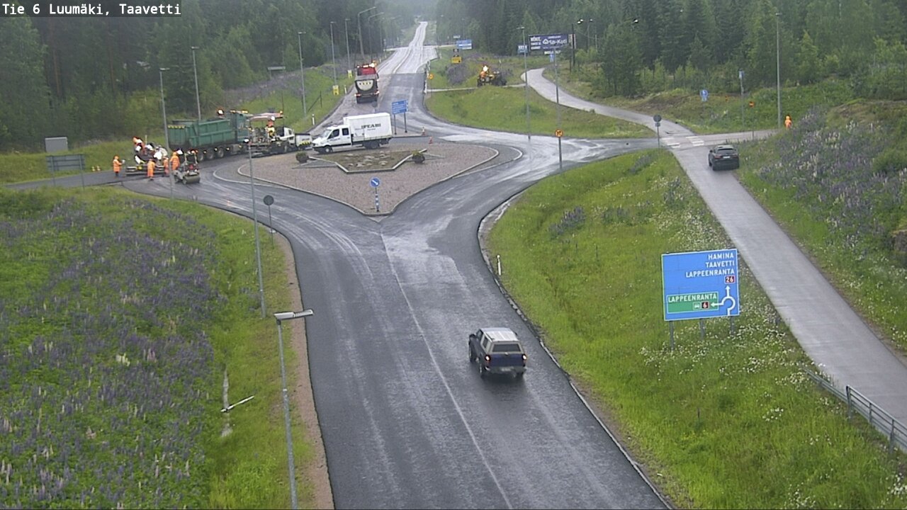 Kelikamerat Kuva Tie 6 Luumäki, Taavetti, Luumäki, Etelä-Karjala