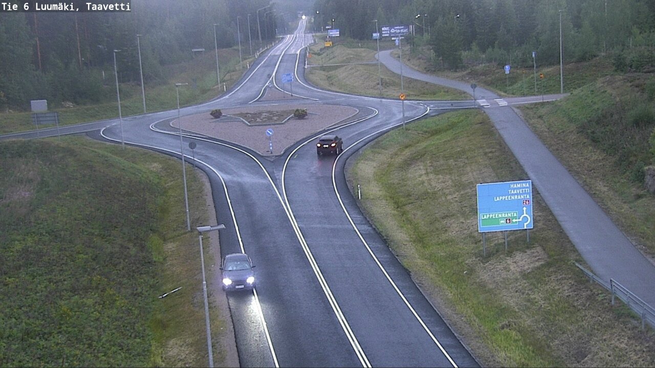 Kelikamerat Kuva Tie 6 Luumäki, Taavetti, Luumäki, Etelä-Karjala