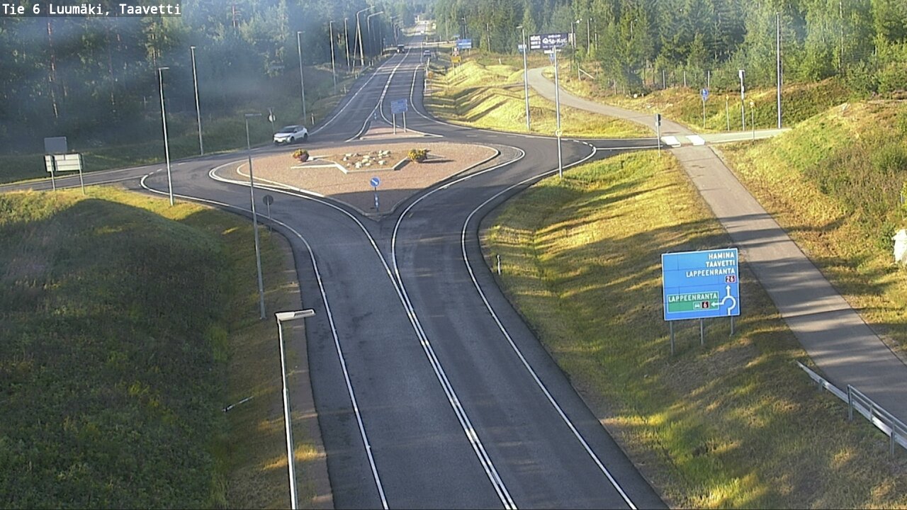Weather Camera Image Road 6 Luumäki, Taavetti, Luumäki, Etelä-Karjala