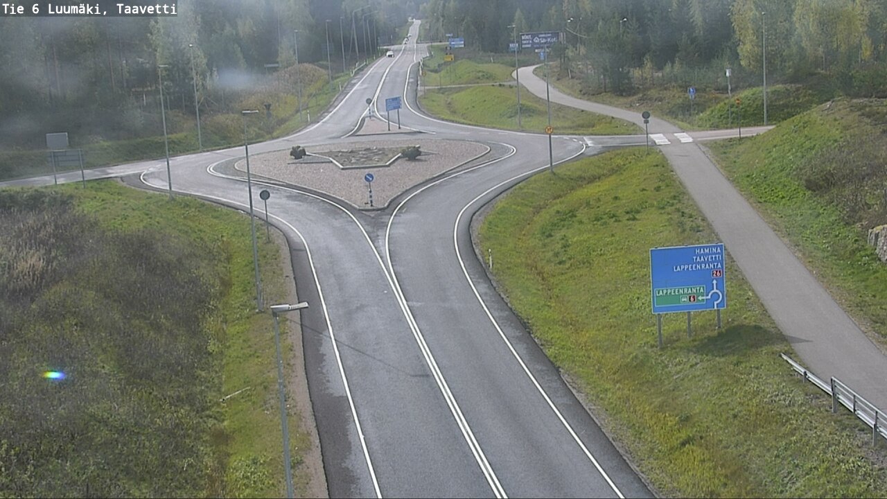 Kelikamerat Kuva Tie 6 Luumäki, Taavetti, Luumäki, Etelä-Karjala