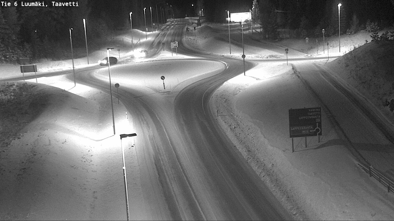 Kelikamerat Kuva Tie 6 Luumäki, Taavetti, Luumäki, Etelä-Karjala