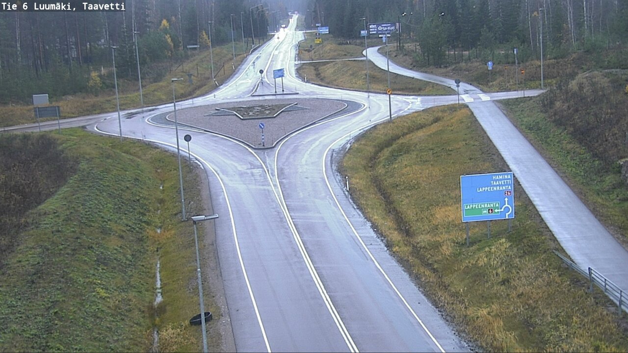 Weather Camera Image Road 6 Luumäki, Taavetti, Luumäki, Etelä-Karjala