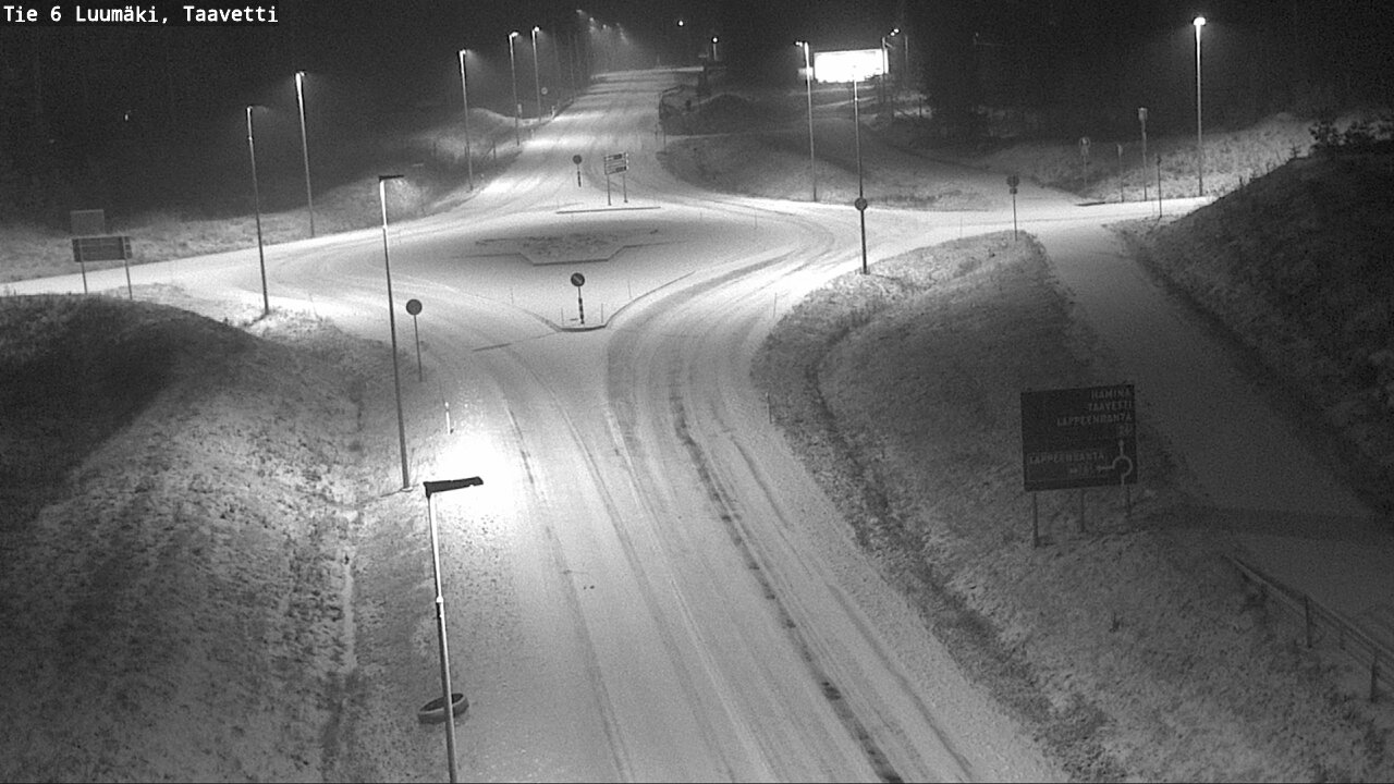 Kelikamerat Kuva Tie 6 Luumäki, Taavetti, Luumäki, Etelä-Karjala