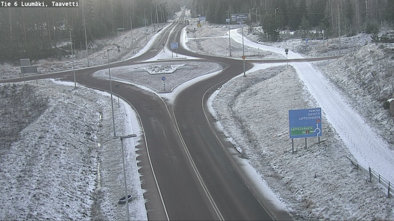 Kelikamerat Kuva Tie 6 Luumäki, Taavetti, Luumäki, Etelä-Karjala