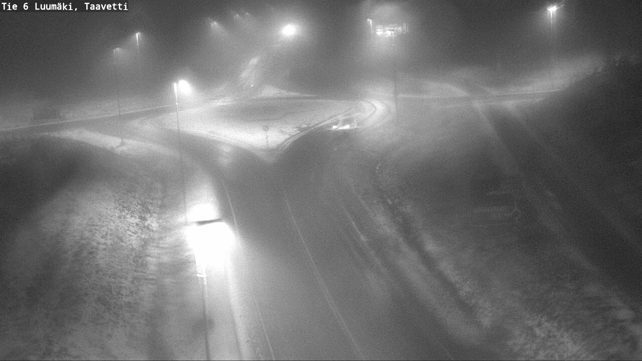 Weather Camera Image Väg 6 Luumäki, Taavetti, Luumäki, Etelä-Karjala