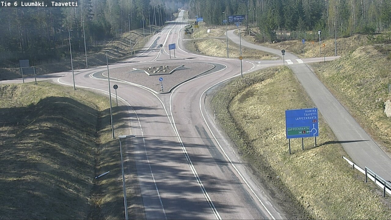 Kelikamerat Kuva Tie 6 Luumäki, Taavetti, Luumäki, Etelä-Karjala