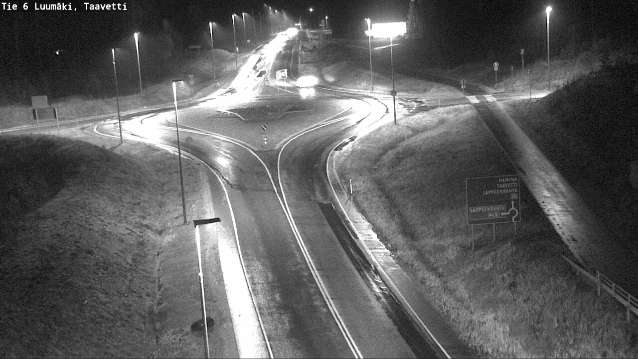 Weather Camera Image Road 6 Luumäki, Taavetti, Luumäki, Etelä-Karjala