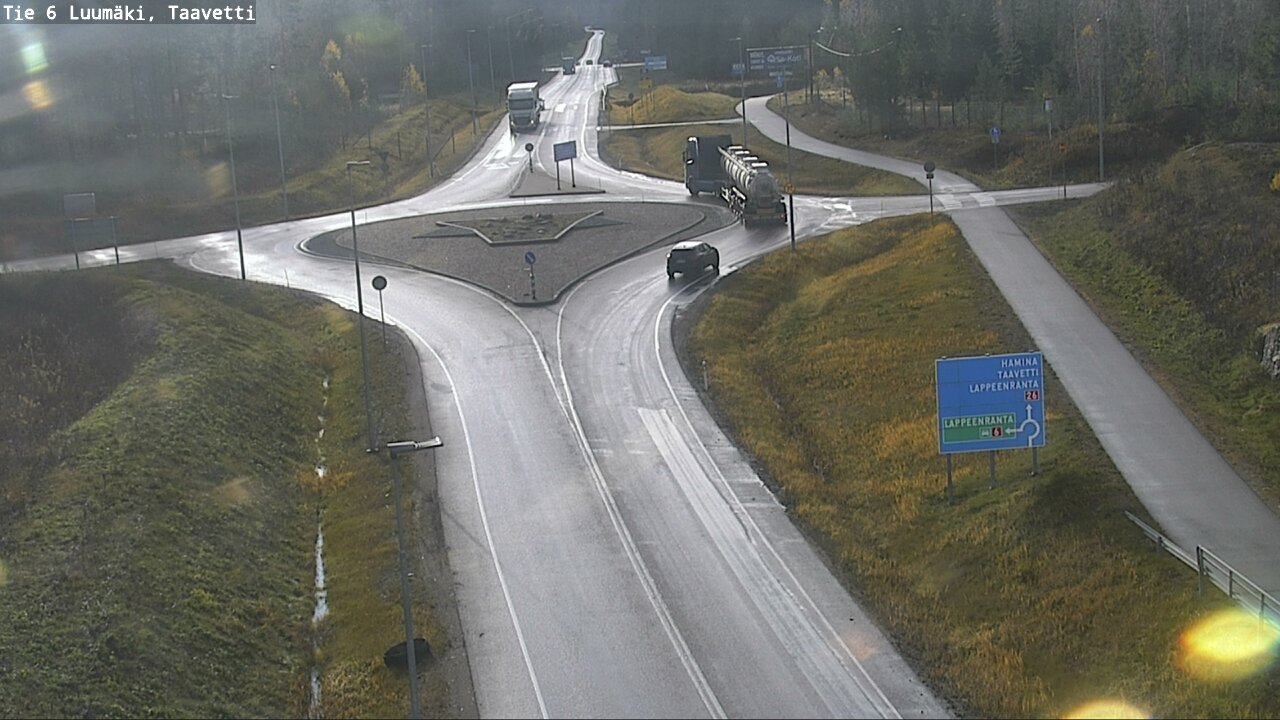 Kelikamerat Kuva Tie 6 Luumäki, Taavetti, Luumäki, Etelä-Karjala