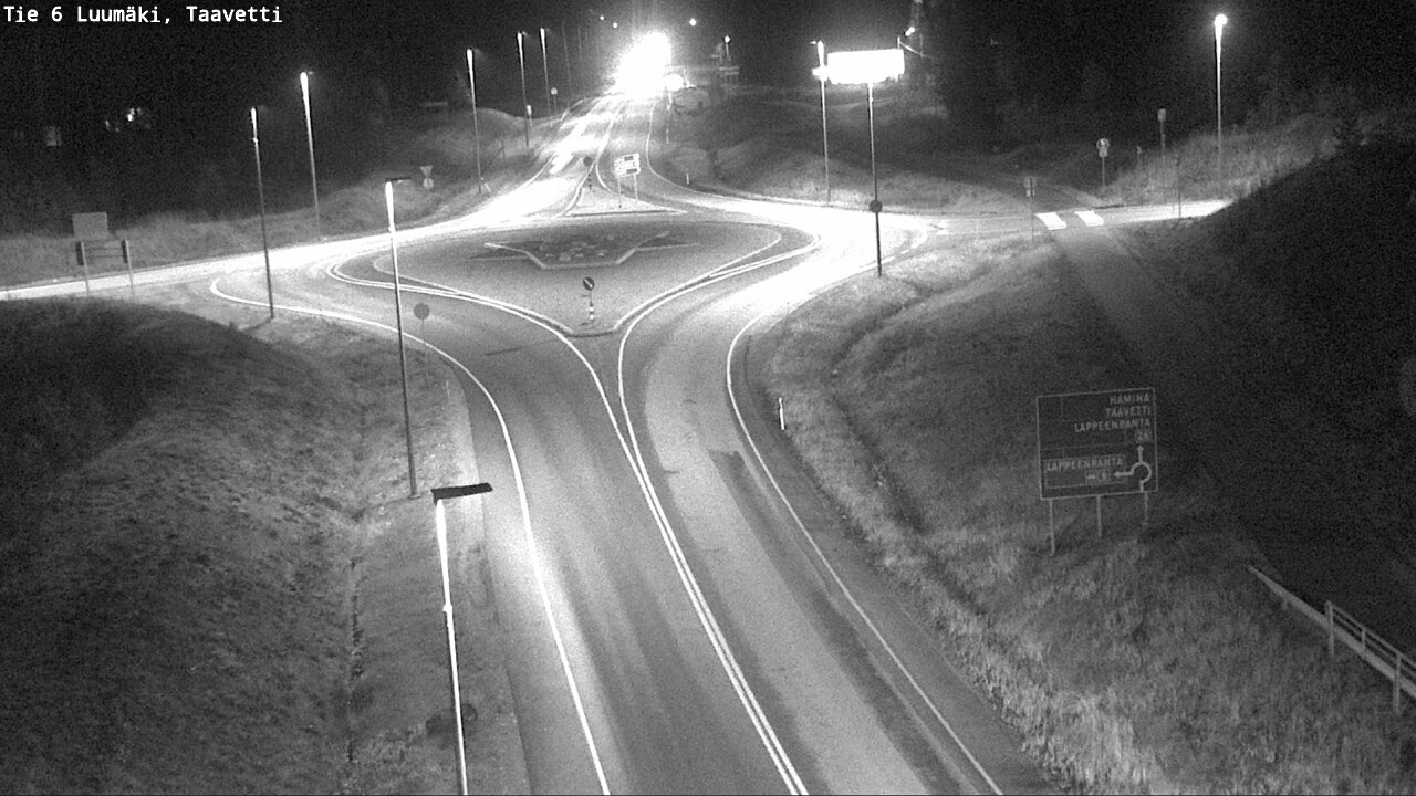 Weather Camera Image Road 6 Luumäki, Taavetti, Luumäki, Etelä-Karjala