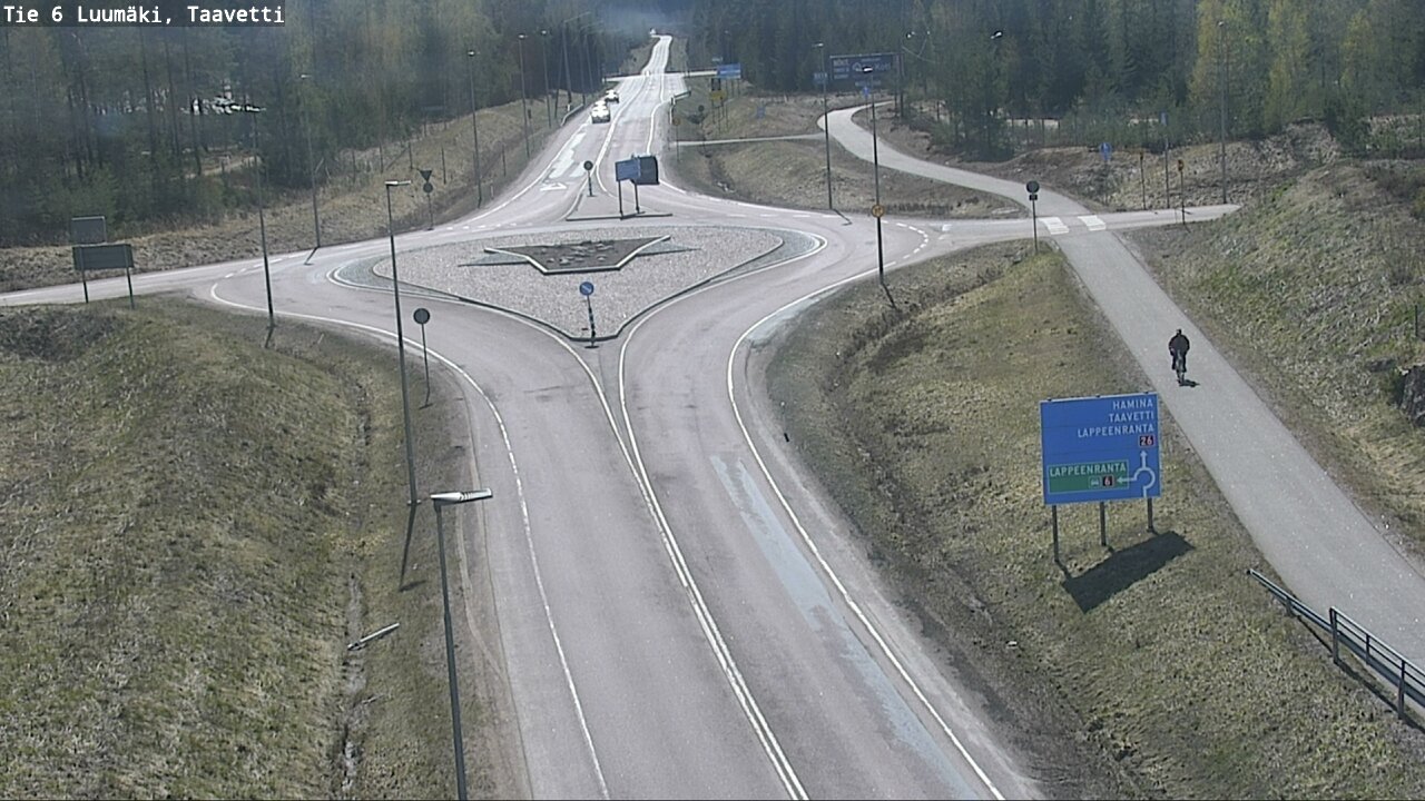 Kelikamerat Kuva Tie 6 Luumäki, Taavetti, Luumäki, Etelä-Karjala