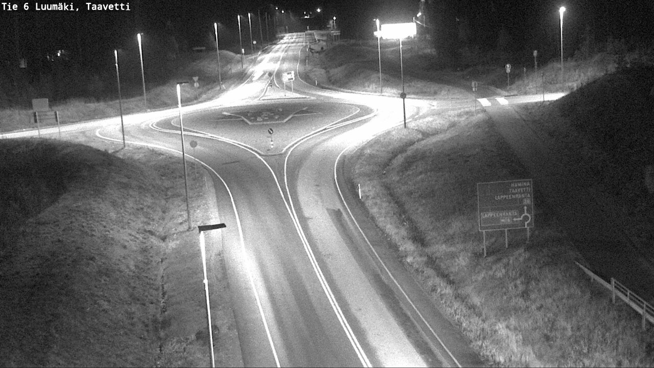 Weather Camera Image Road 6 Luumäki, Taavetti, Luumäki, Etelä-Karjala