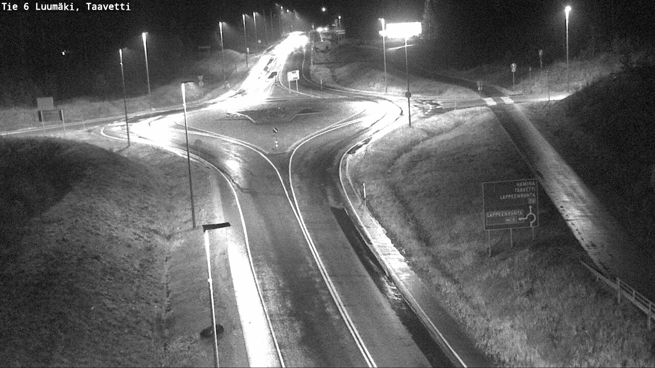 Weather Camera Image Road 6 Luumäki, Taavetti, Luumäki, Etelä-Karjala
