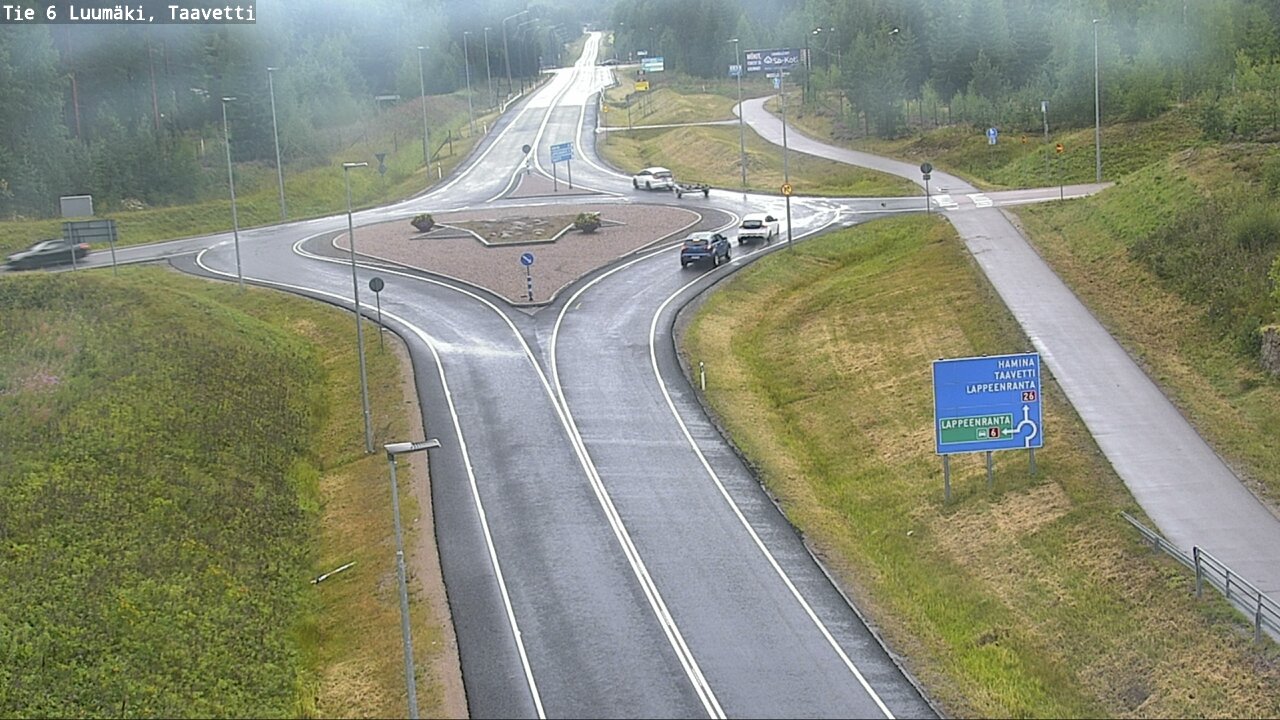 Kelikamerat Kuva Tie 6 Luumäki, Taavetti, Luumäki, Etelä-Karjala
