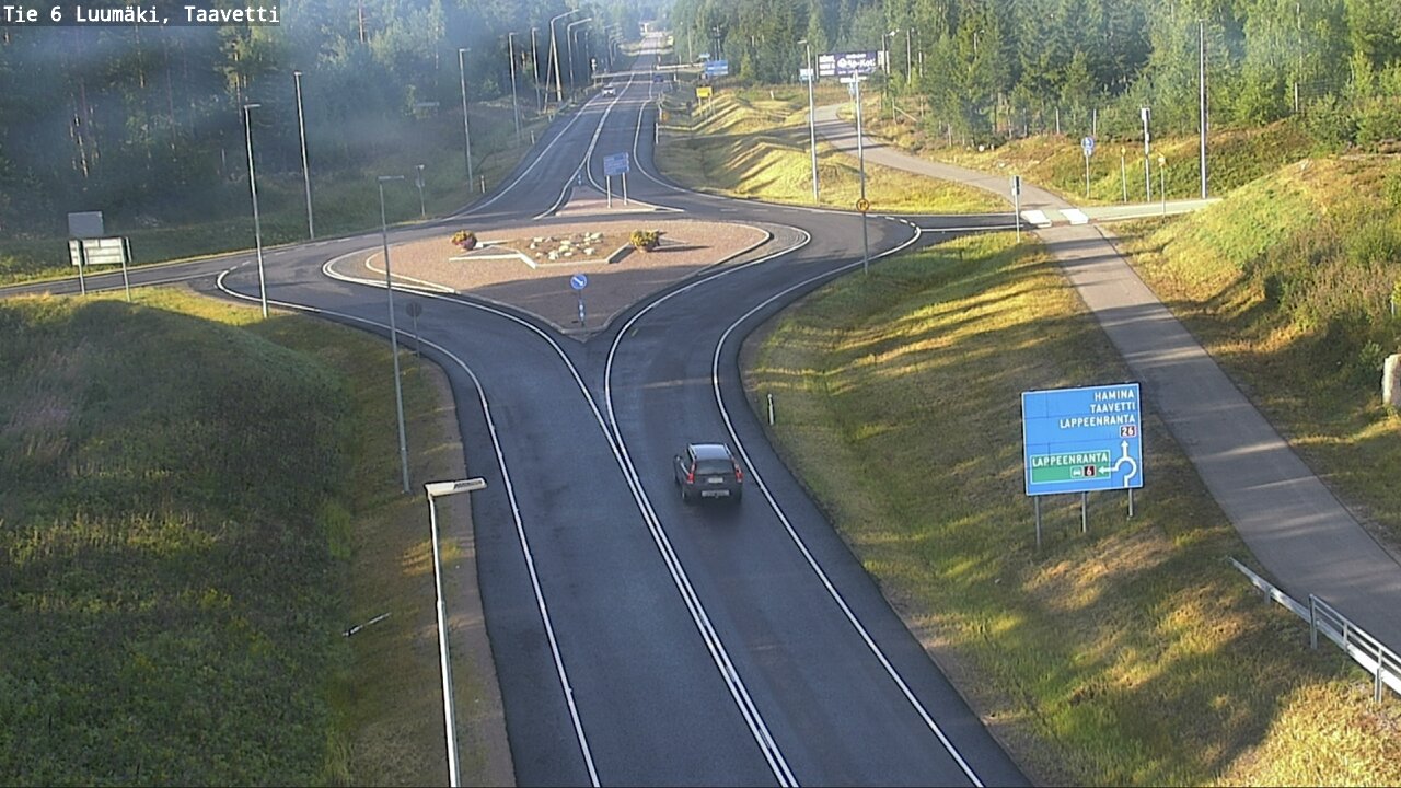 Weather Camera Image Road 6 Luumäki, Taavetti, Luumäki, Etelä-Karjala