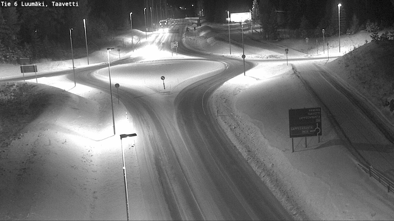 Kelikamerat Kuva Tie 6 Luumäki, Taavetti, Luumäki, Etelä-Karjala