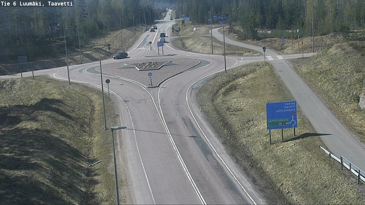 Kelikamerat Kuva Tie 6 Luumäki, Taavetti, Luumäki, Etelä-Karjala