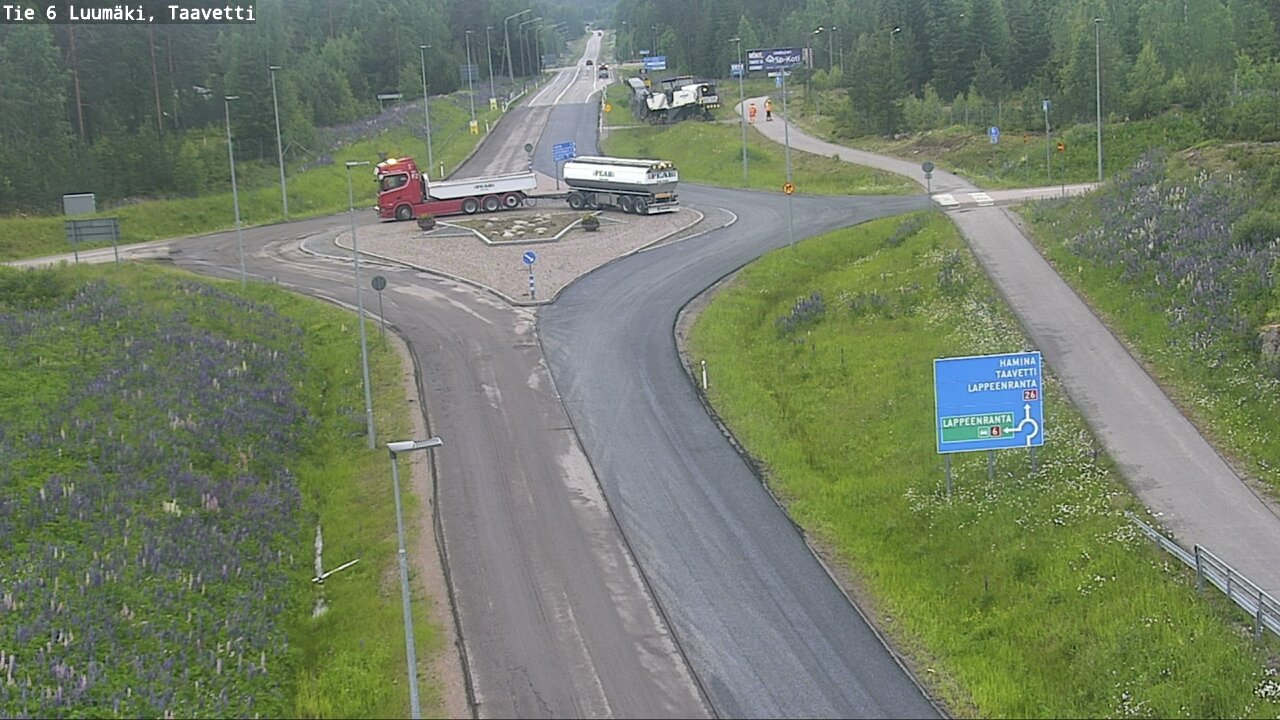 Kelikamerat Kuva Tie 6 Luumäki, Taavetti, Luumäki, Etelä-Karjala