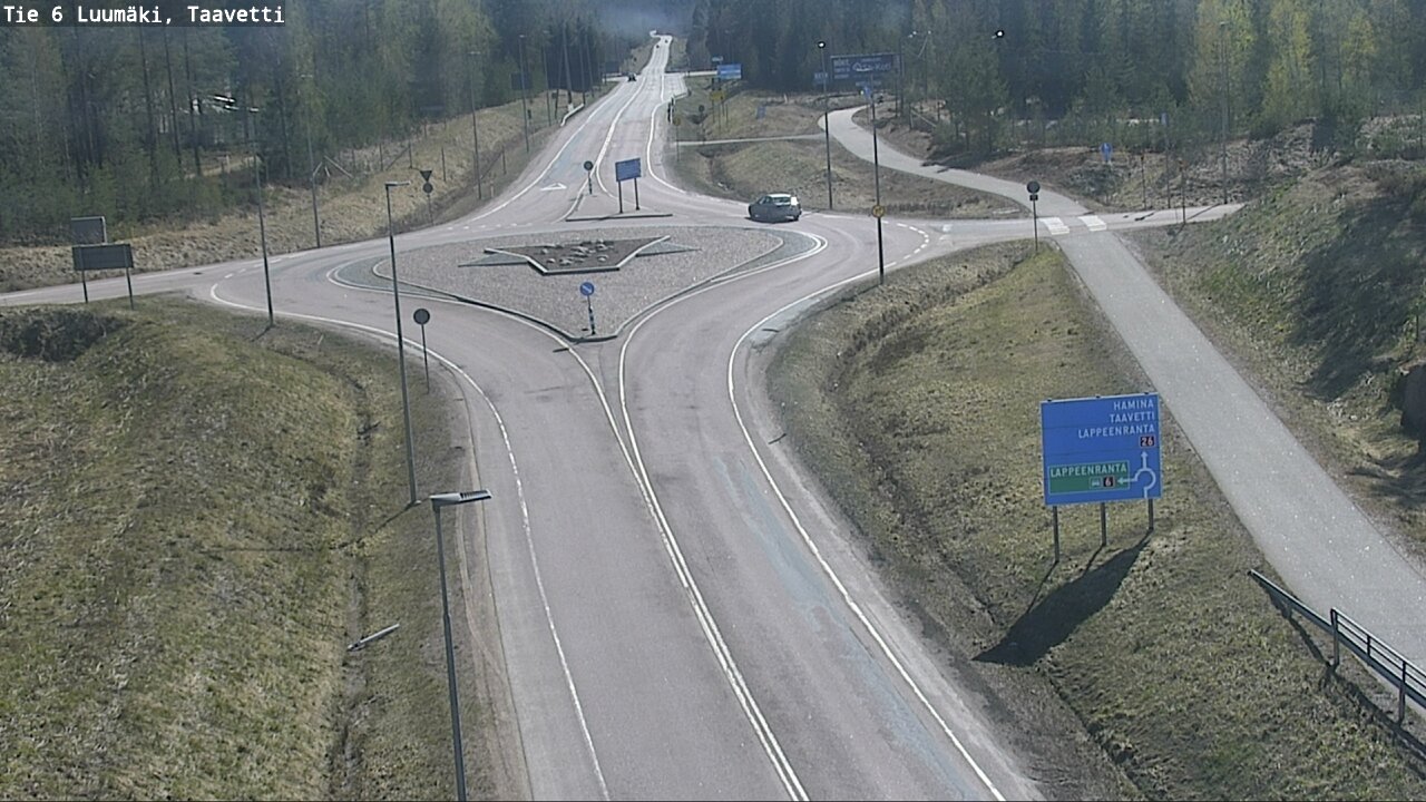 Kelikamerat Kuva Tie 6 Luumäki, Taavetti, Luumäki, Etelä-Karjala