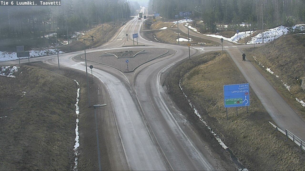Weather Camera Image Väg 6 Luumäki, Taavetti, Luumäki, Etelä-Karjala