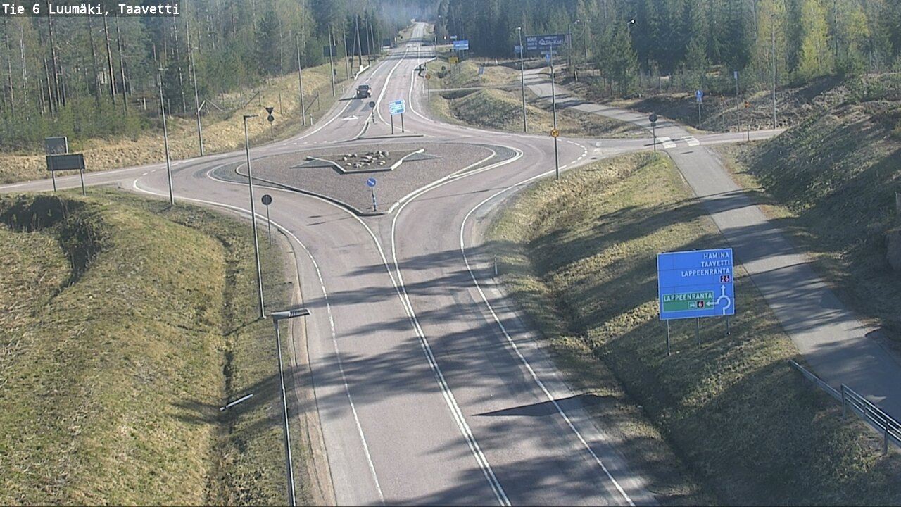 Kelikamerat Kuva Tie 6 Luumäki, Taavetti, Luumäki, Etelä-Karjala