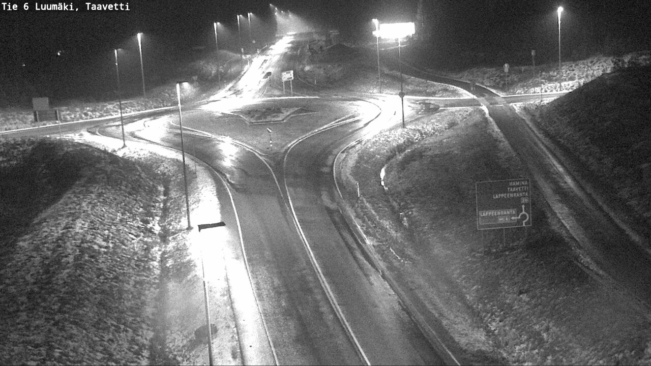 Weather Camera Image Road 6 Luumäki, Taavetti, Luumäki, Etelä-Karjala