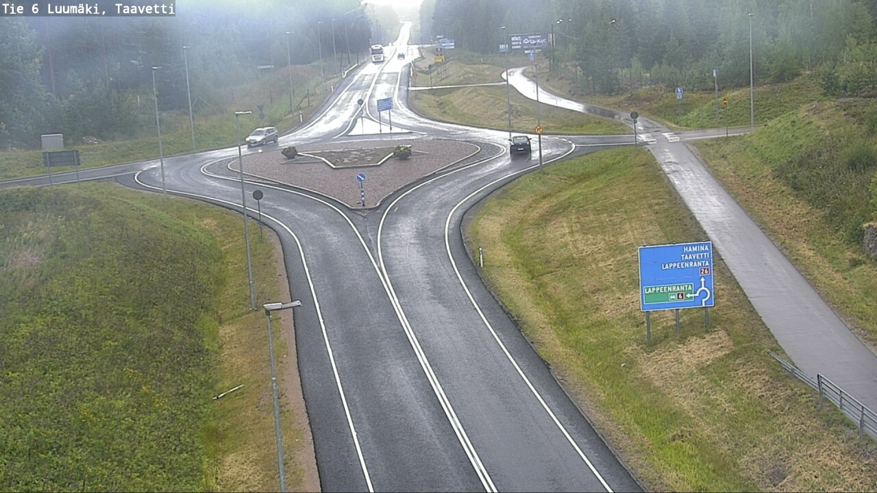 Kelikamerat Kuva Tie 6 Luumäki, Taavetti, Luumäki, Etelä-Karjala