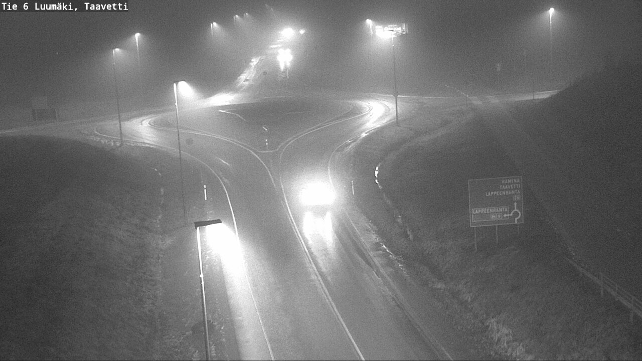 Weather Camera Image Road 6 Luumäki, Taavetti, Luumäki, Etelä-Karjala