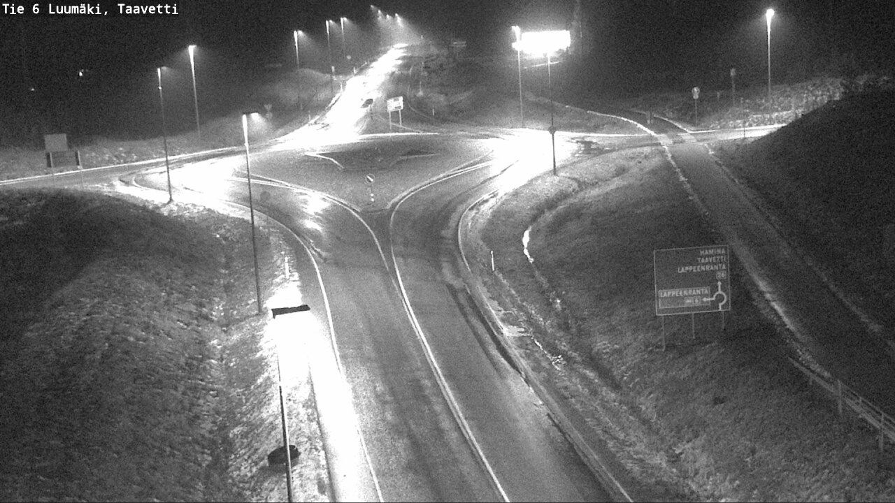 Weather Camera Image Road 6 Luumäki, Taavetti, Luumäki, Etelä-Karjala