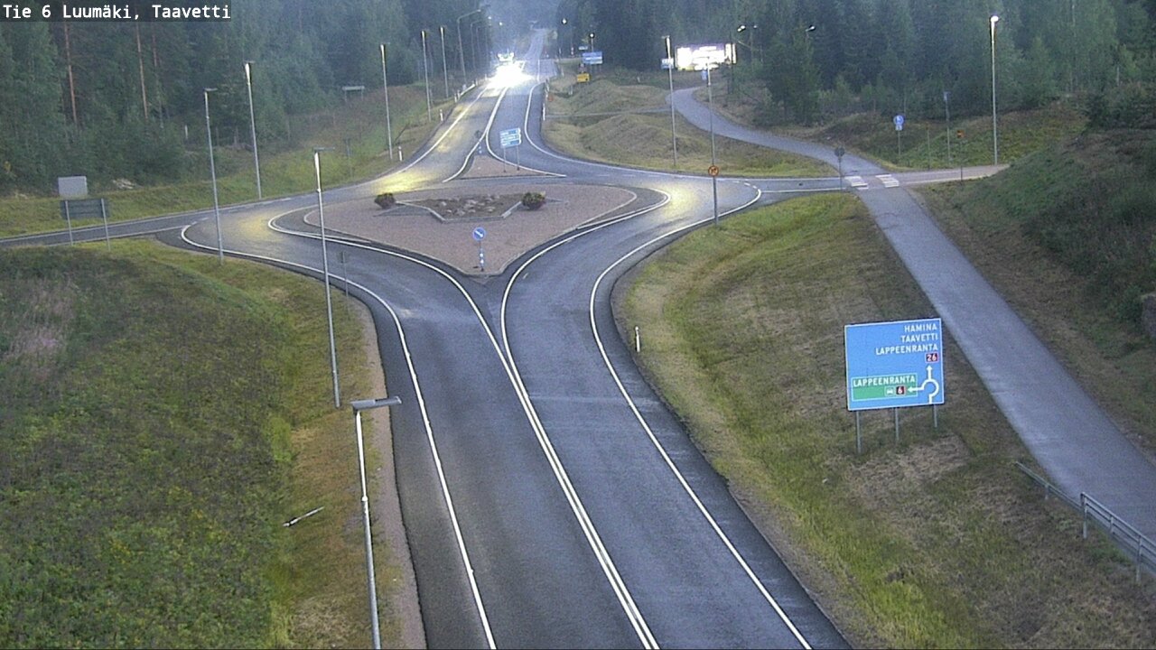 Kelikamerat Kuva Tie 6 Luumäki, Taavetti, Luumäki, Etelä-Karjala