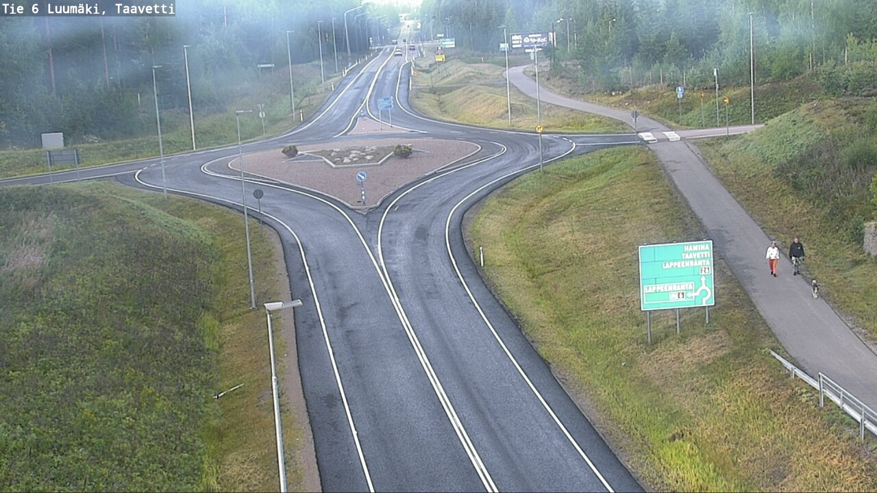 Weather Camera Image Road 6 Luumäki, Taavetti, Luumäki, Etelä-Karjala