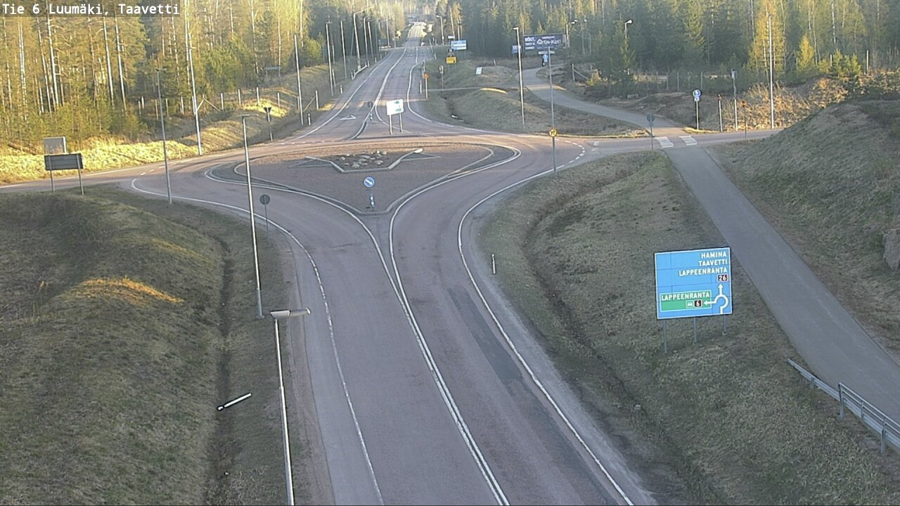 Kelikamerat Kuva Tie 6 Luumäki, Taavetti, Luumäki, Etelä-Karjala