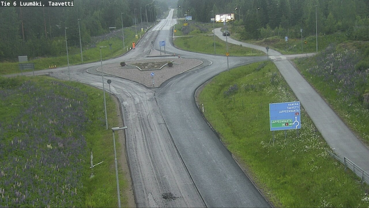 Kelikamerat Kuva Tie 6 Luumäki, Taavetti, Luumäki, Etelä-Karjala