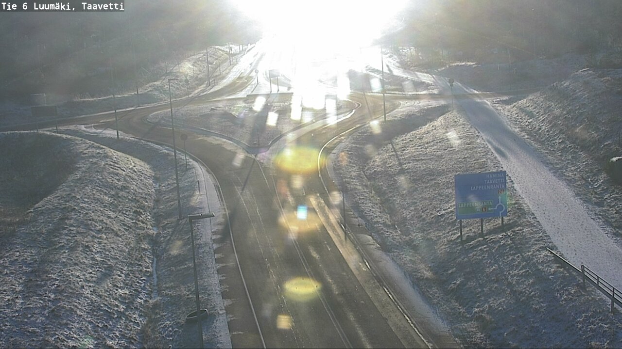 Kelikamerat Kuva Tie 6 Luumäki, Taavetti, Luumäki, Etelä-Karjala