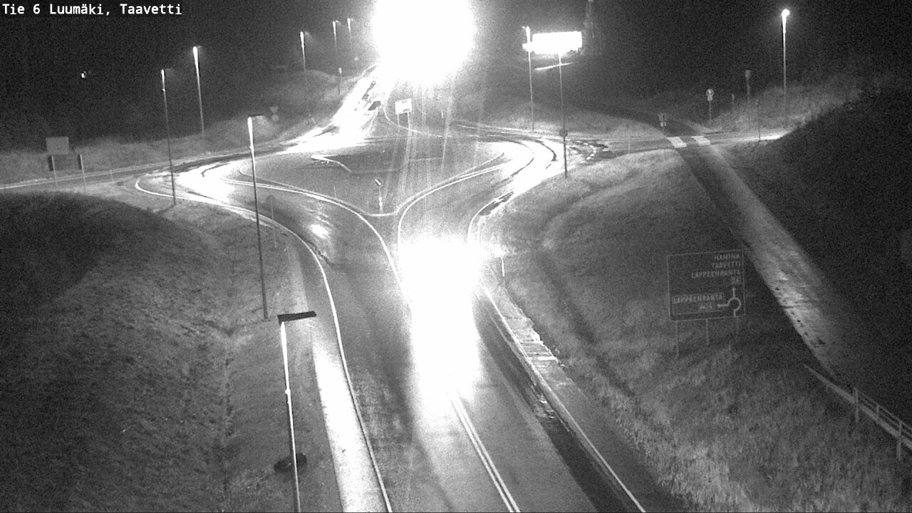 Weather Camera Image Road 6 Luumäki, Taavetti, Luumäki, Etelä-Karjala